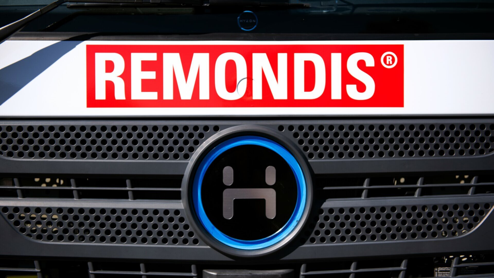REMONDIS Hyzon waste collection truck