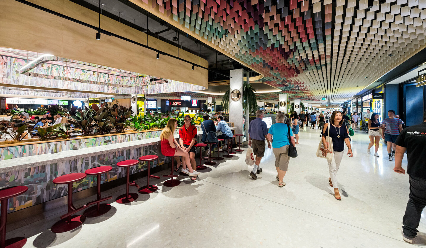 Shopping centre waste management