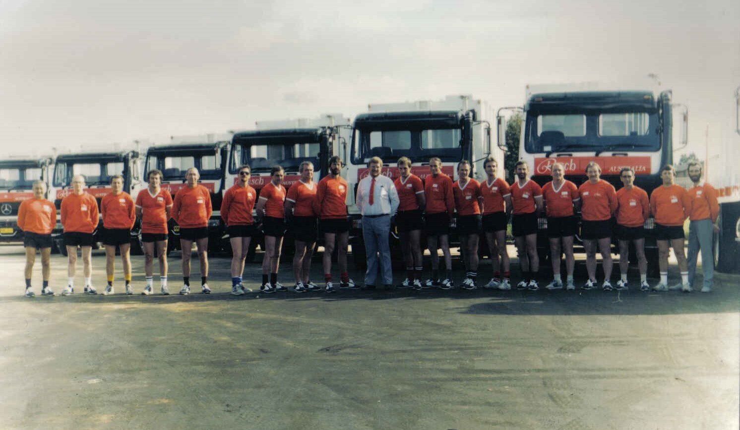 1985 Liverpool crew and fleet