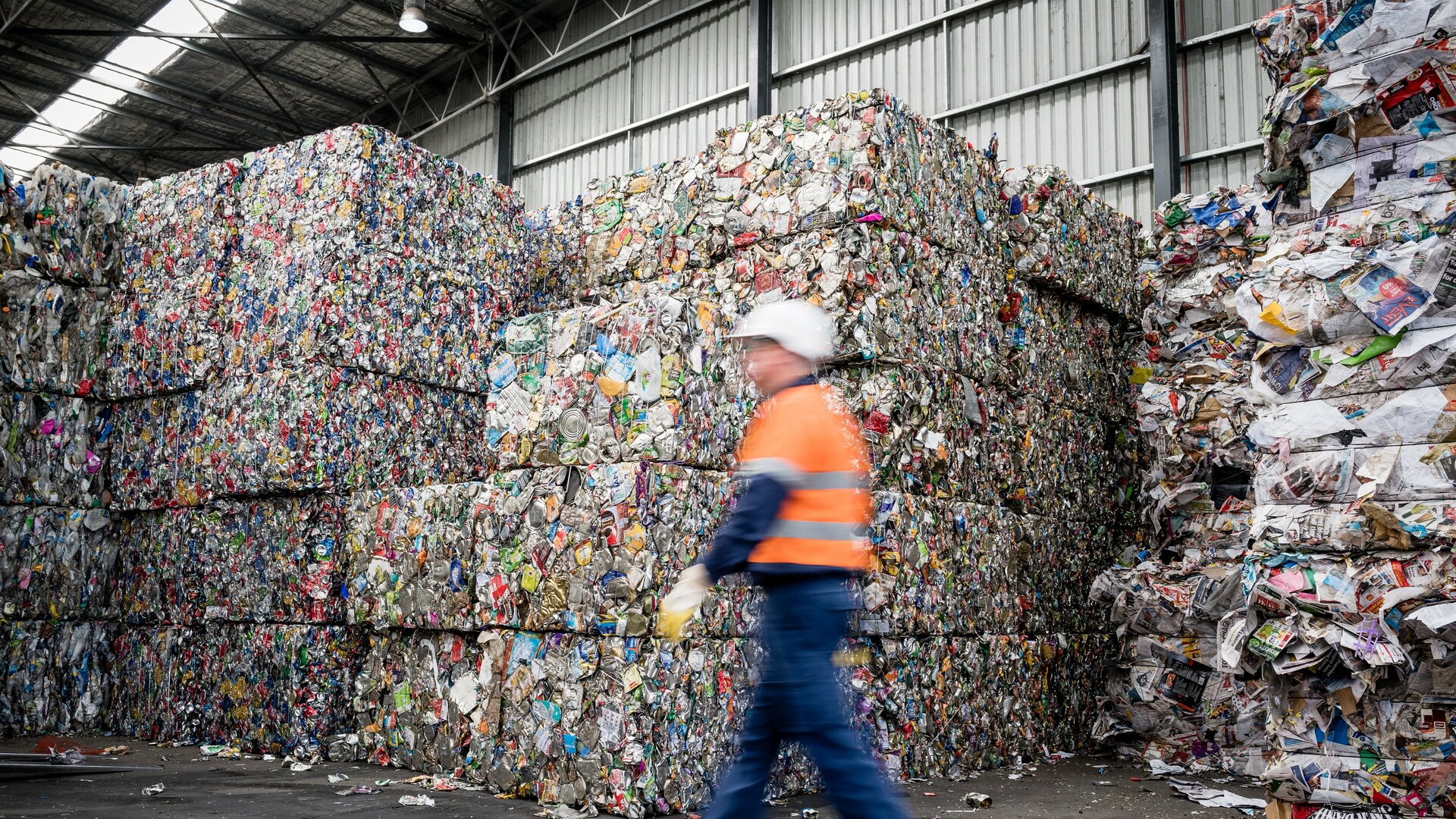 Co-mingled recycling